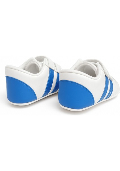 Erkek Bebek Spor Tarz Ilk Adım Ayakkabısı – Cırt Cırtlı, Kaydırmaz Taban 20-21 Numara fırsatları