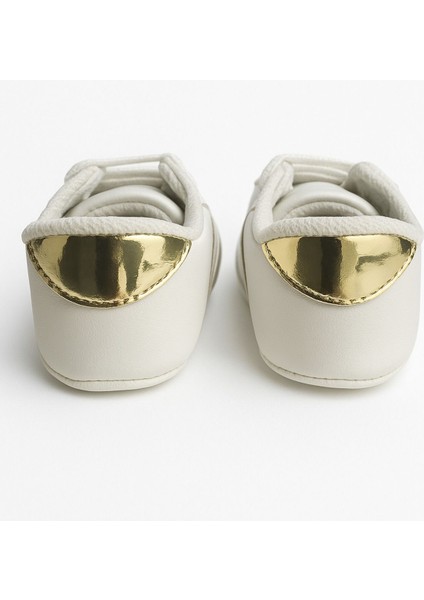 Şık Çizgili Kız Bebek Patiği 18-19 Numara modelleri