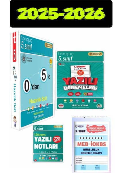 0 Dan 5 E Tüm Dersler Konu Anlatımı 1. Dönem Yazılı Denemeleri + Yazılı Notları Seti modelleri