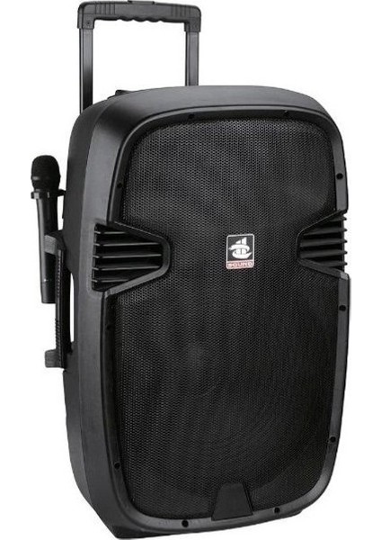 PA-8815EE 15" Taşınabilir Bluetooth Amfi Sistemi + 2 Kablosuz El Mikrofonu indirimleri
