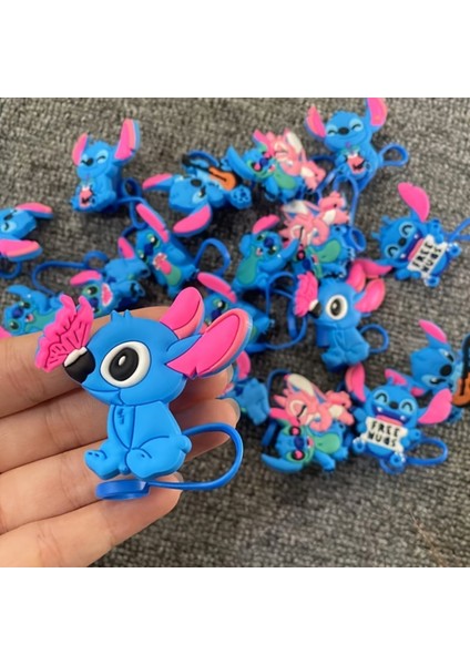 Termos Pipet Koruyucu 2 Adet Stitch Pipet Koruyucu Silikon Pipet Kılıfı Pipet Tıpası indirimleri