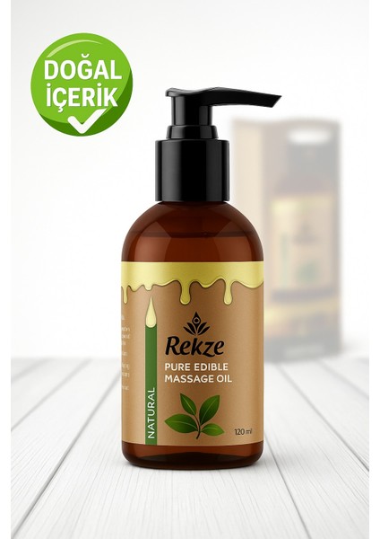 2 Adet Masaj Yağı 120 ml – Aromasız ve Doğal Içerikli