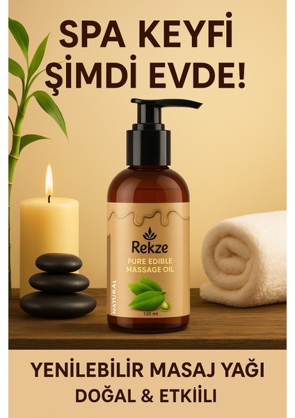 3 Adet Erotik Natural Aromalı Vücut Masaj Yağı 120 ml fırsatları
