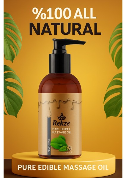 3 Adet Erotik Natural Aromalı Vücut Masaj Yağı 120 ml indirimleri