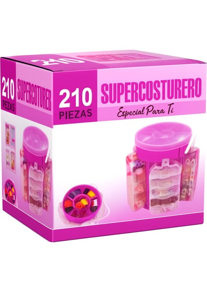 Dikiş Seti Kutulu 210 Parça indirimleri