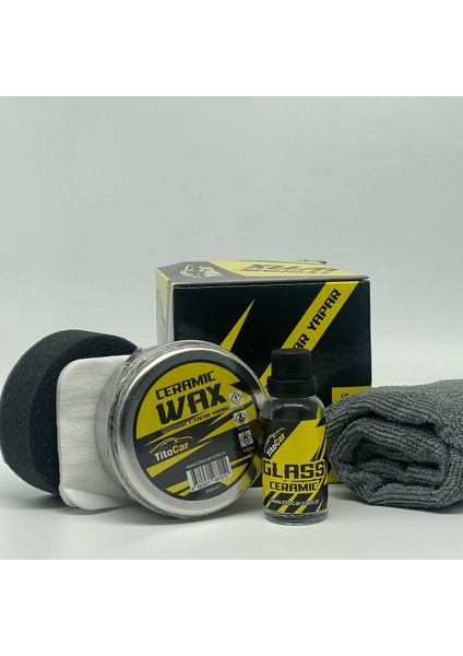 Seramik Wax Glass Ceramic Hediyeli 200ML