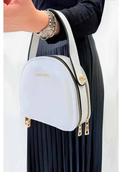Kadın El Çantası Omuz Kol Çantası Beyaz Parlak fırsatları