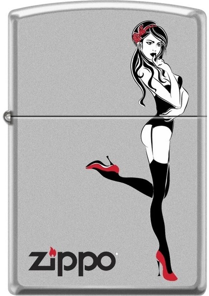 Sexy Pin Up Woman Dizayn Çakmak