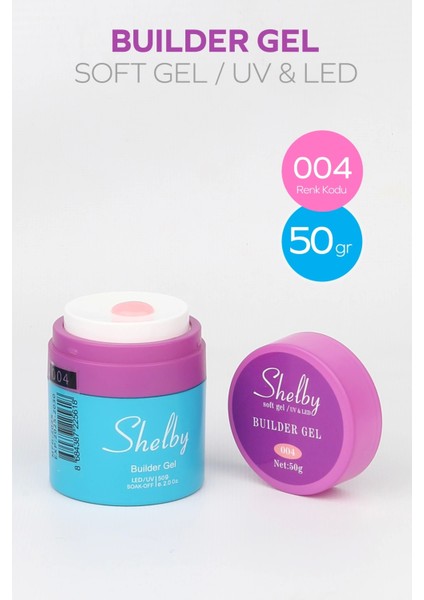 04 - 50 Gr. Pompalı Soft Buılder Gel