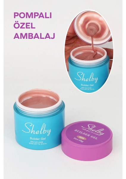 08 - 50 Gr. Pompalı Soft Buılder Gel fiyatları