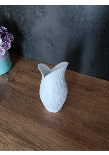 Ev ve Ofis Için Dekoratif Vazo, 3D Baskı Modern Tasarım Lale Vazo fırsatları