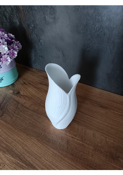 Ev ve Ofis Için Dekoratif Vazo, 3D Baskı Modern Tasarım Lale Vazo indirimleri