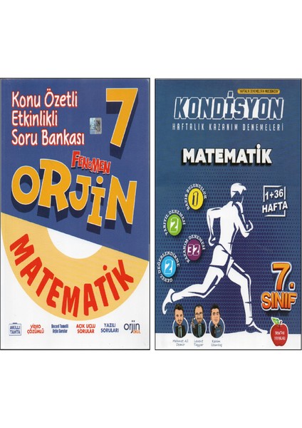 7. Sınıf+Newton Kondisyon Matematik (2 Kitap)
