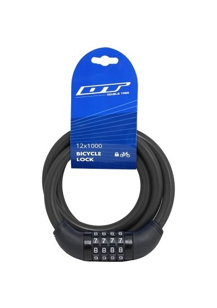 Bisiklet Kilit - DT81219, 12X1000, 4 Şifreli