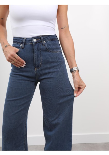 Kadın Yüksek Bel Likralı Açık Mavi Yumuşak Jean Pantolon fiyatları