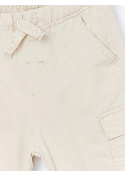 Lcw Kids Bej Beli Lastikli Erkek Çocuk Jogger Pantolon fırsatları