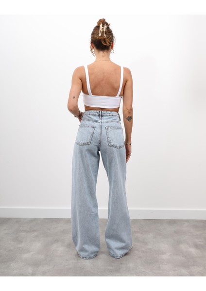 Kadın Denim Yelek Açık Mavi Pantolon Takım fiyatları