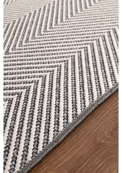 Elit Premium Sisal Jut Halı 1003 - Gri Balık Sırtı Desen modelleri