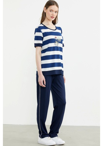 Sementa 76476 Rahat Kalıp Çizgili Pantolon Takım fiyatları