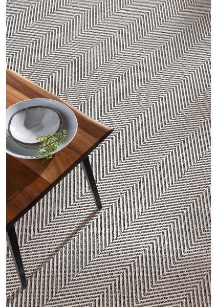 Elit Premium Sisal Jut Halı 1003 - Gri Balık Sırtı Desen fırsatları