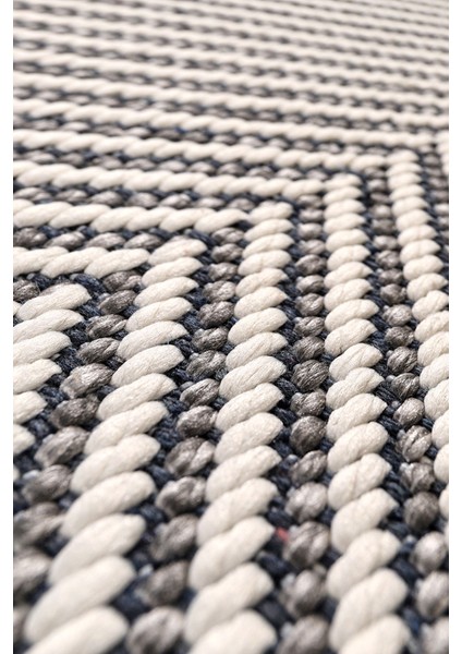 Elit Premium Sisal Jut Halı 1003 - Gri Balık Sırtı Desen indirimleri