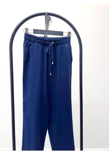 Kadın Fermuarlı Ceket Pantolon Alt-Üst Lacivert Takım fırsatları