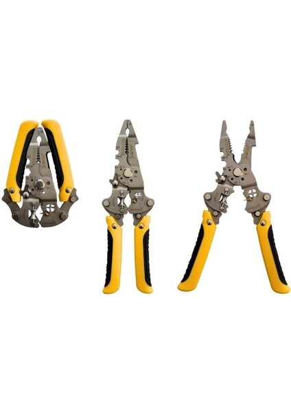 SGS2074 Çok Amaçlı Pense Kesme Sıyırma Kıvırma 3ın1 213 mm