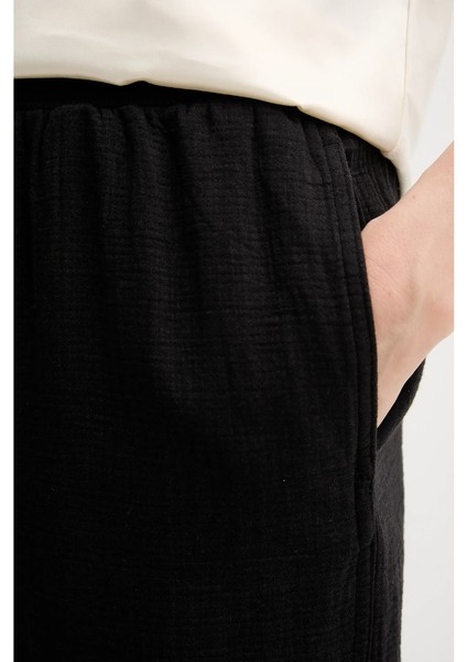 Ck LV047C636G Double Gauze W/ Smocked Waı Kadın Pantolon indirimleri