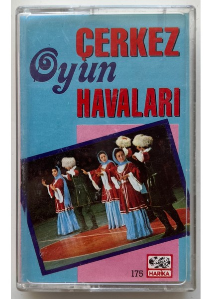 Çerkez Oyun Havaları Kaset (Orijnal Dönem Baskı Kaset)