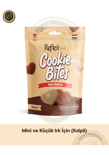 Cookie Bites Mini Hearts 150GR Köpek Ödül Maması