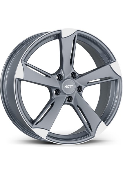 5*112*18*8.5 ET42 CH72.6 Matt Gun Metal Dıamond
