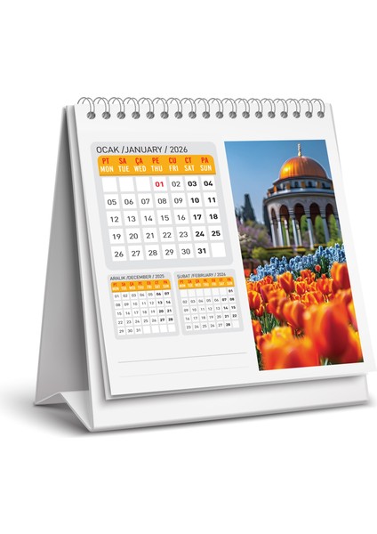 2026 Istanbul Manzara Masa Takvimi