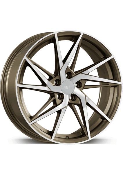 5*112*18*8.0 ET35 CH72.6 FER-R02 Bronze Diamond