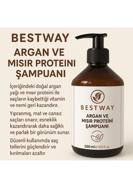 Argan ve Mısır Proteinli Şampuan fiyatları