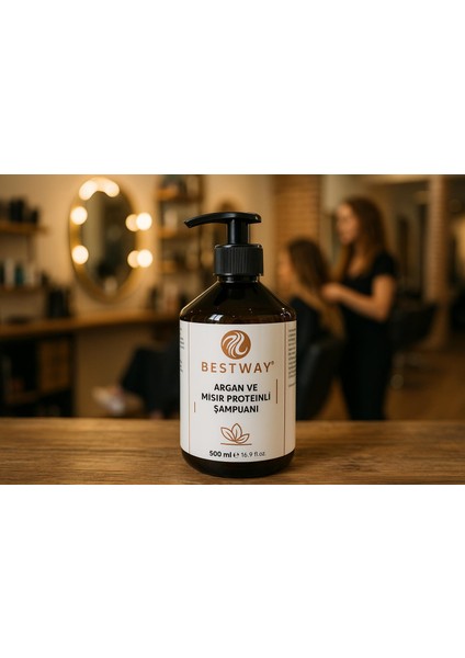 Argan ve Mısır Proteinli Şampuan modelleri