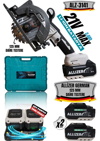 Allizer Gri 125 mm Daire Testere