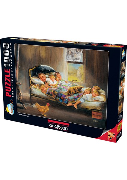 1000 Parçalık Puzzle – Mutluluğun Resmi Tasarımı, Yetişkin ve Gençler İçin Eğlenceli Zeka ve Sabır Oyunu