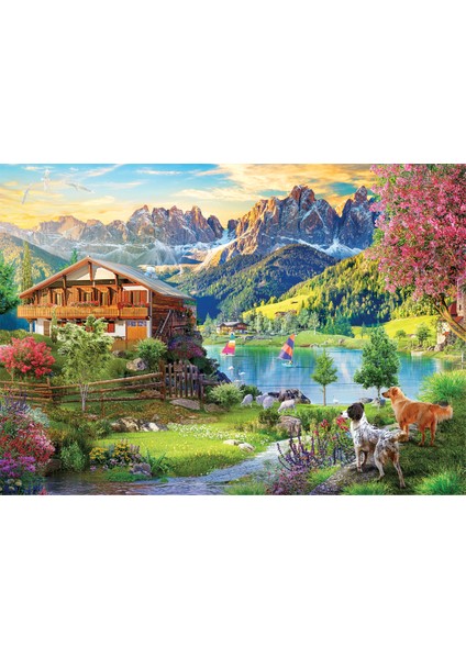 3000 Parçalık Puzzle - Dolomit Dağları 4928 fiyatları