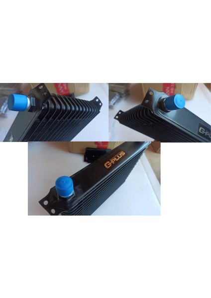 Radyatör G-Plus Performance Part 14 Dilim 21X30 cm 22MM Giriş Isı Değiştirici Yağ Soğutucu fırsatları