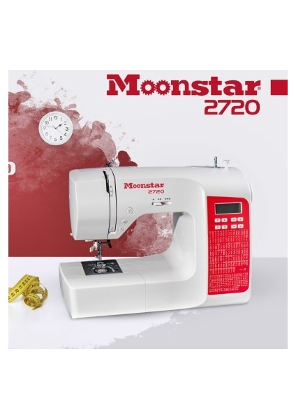 Ev Tipi Elektronik Düz Dikiş Makinesi 200 Desen / Model 2720