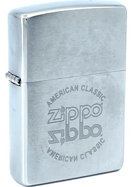 American Classic Çakmak Şık Tasarım Metal Yapı Benzinli Tek Parça Hediye Seçeneği