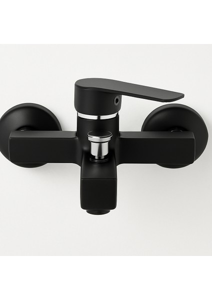 Siyah Kare Banyo Duş Bataryasi Ağir Gövde 2 Yil Garantili fiyatları