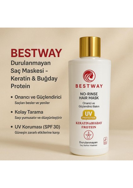 Keratin Buğday Protein Durulanmayan Saç Maskesı fiyatları