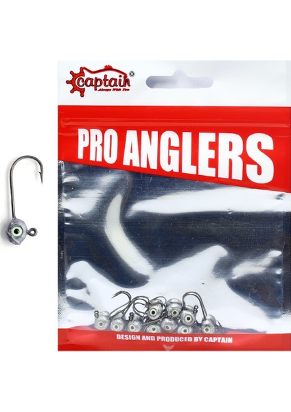 Lrf Jig Head Glow Göz 10'lu Paket 2gr