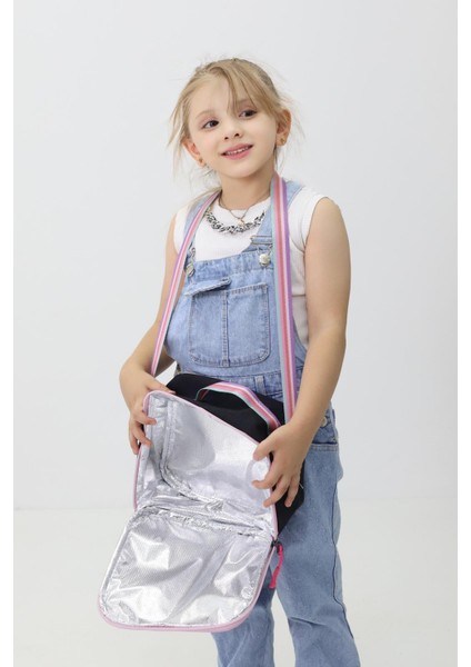 Miss You Siyah 3'lü Okul Çanta Seti Sırt Çantası Beslenme Çantası Kalemlik Ilkokul Peluş Oyuncak fırsatları