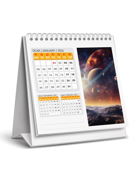 2026 Uzay Masa Takvimi