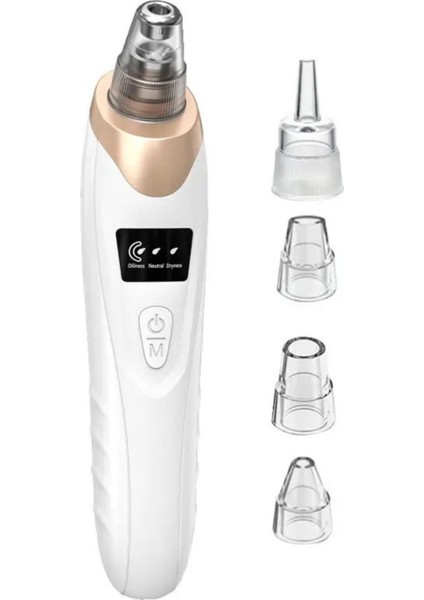 Auhma Ahb-01 Vakumlu Siyah Nokta Temizleyici | 3 Kademeli Güç, Cilt Gözenek Temizleme Cihazı