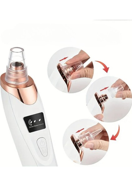 Auhma Ahb-01 Vakumlu Siyah Nokta Temizleyici | 3 Kademeli Güç, Cilt Gözenek Temizleme Cihazı modelleri