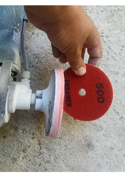 Mermer Temizleme ve Parlatma Pedleri 7'lİ Set (Çap:100mm) fırsatları