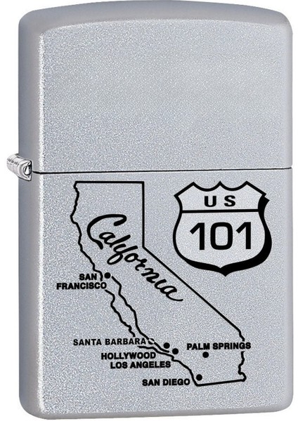 Çakmak California Route 101 Tasarımıyla Şık Metal Yapı ve Benzinli Ateşleme